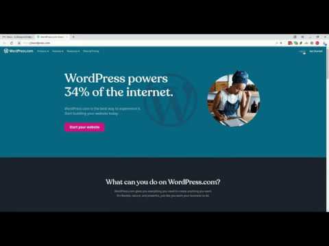 [01-1] Creating a new WordPress.com account