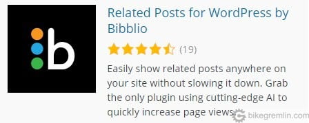 Related Posts for WordPress by Bibblio