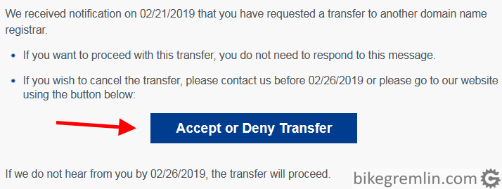 Accept (or deny) the transfer right away, or just wait for a week Picture 11