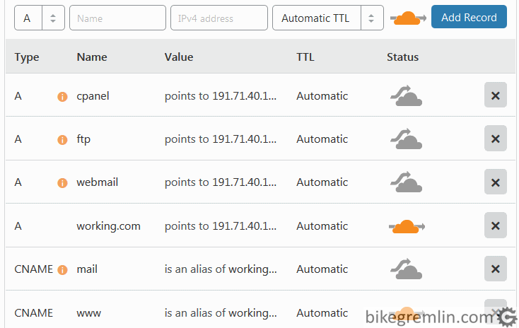 Setting up DNS with Cloudflare Picture 22
