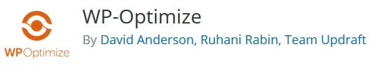 WP-Optimize – plugin for optimizing WordPress database