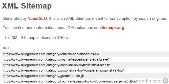 An example of .xml sitemap. Picture 4