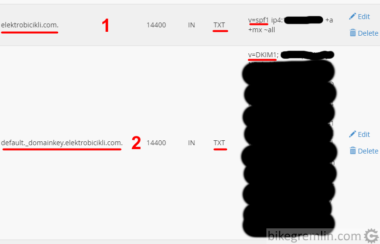 SPF i DKIM DNS polja Slika 6
