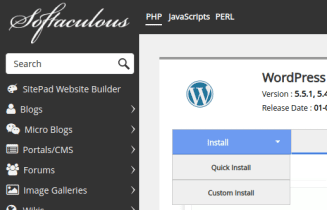 Automatizovan menadžment WordPress instalacije pomoću Softaculous alata