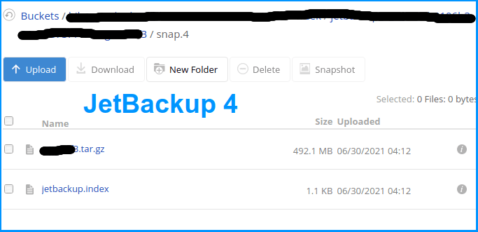Old, JetBackup 4 backup structure - one tar.gz file for each cPanel account
