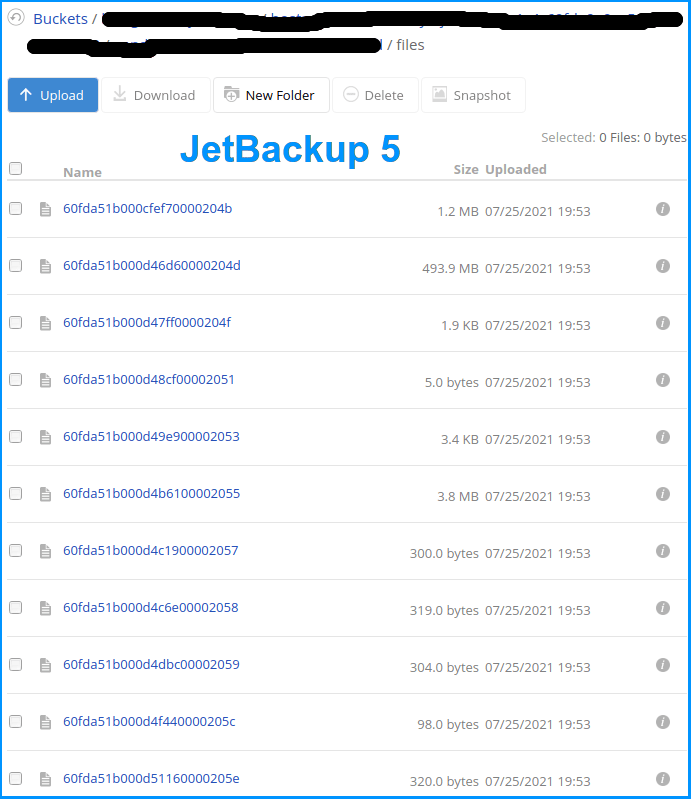 Nova, JetBackup 5 struktura bekapa - sa haosom koji samo JetBackup može da skapira