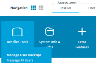 Automating user account backups for DirectAdmin reseller hosting