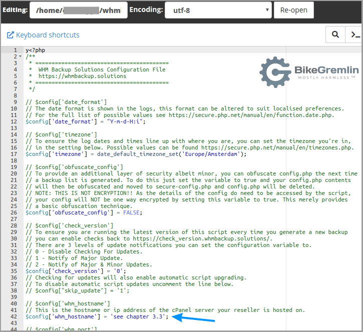 Edit the fields based on your data - it's pretty straight-forward