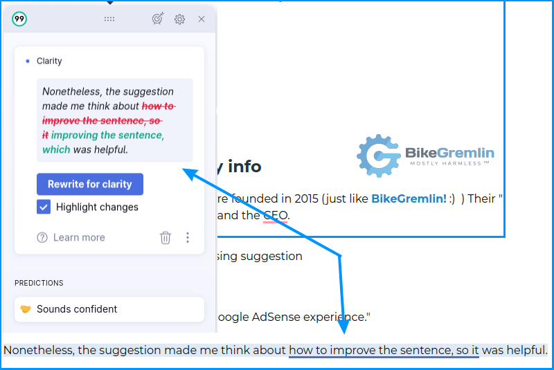 Grammarly Premium pogađa u metu! :)