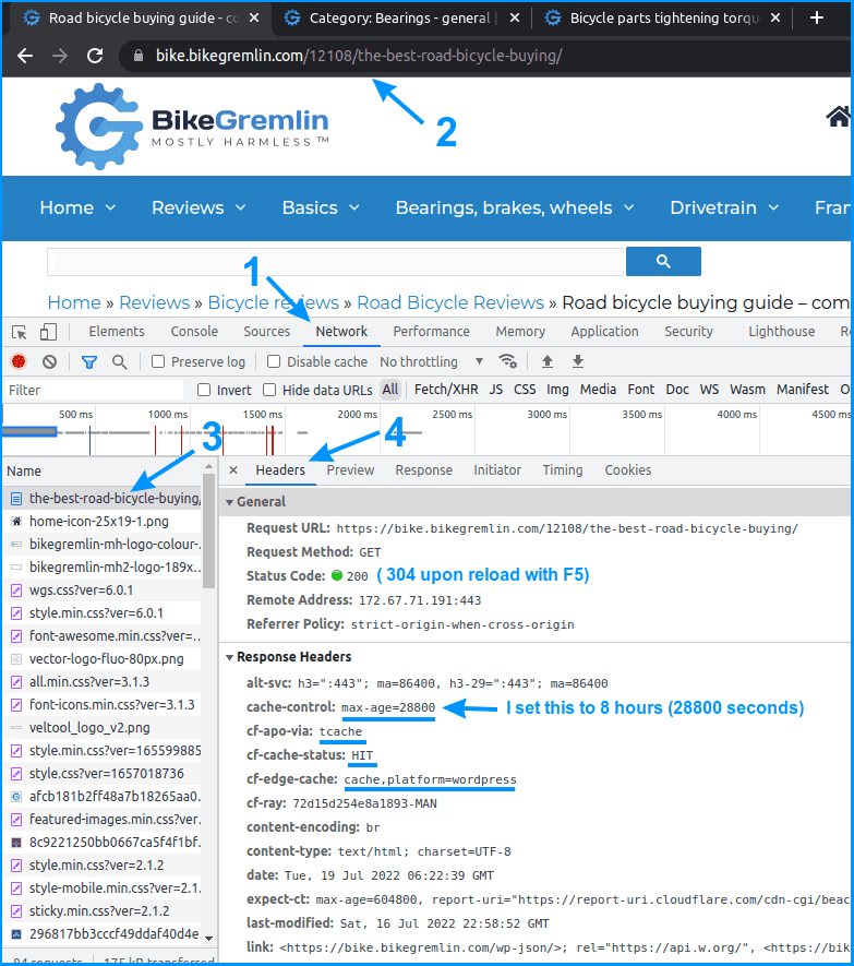 Testing if Cloudflare WordPress APO Edge cache works