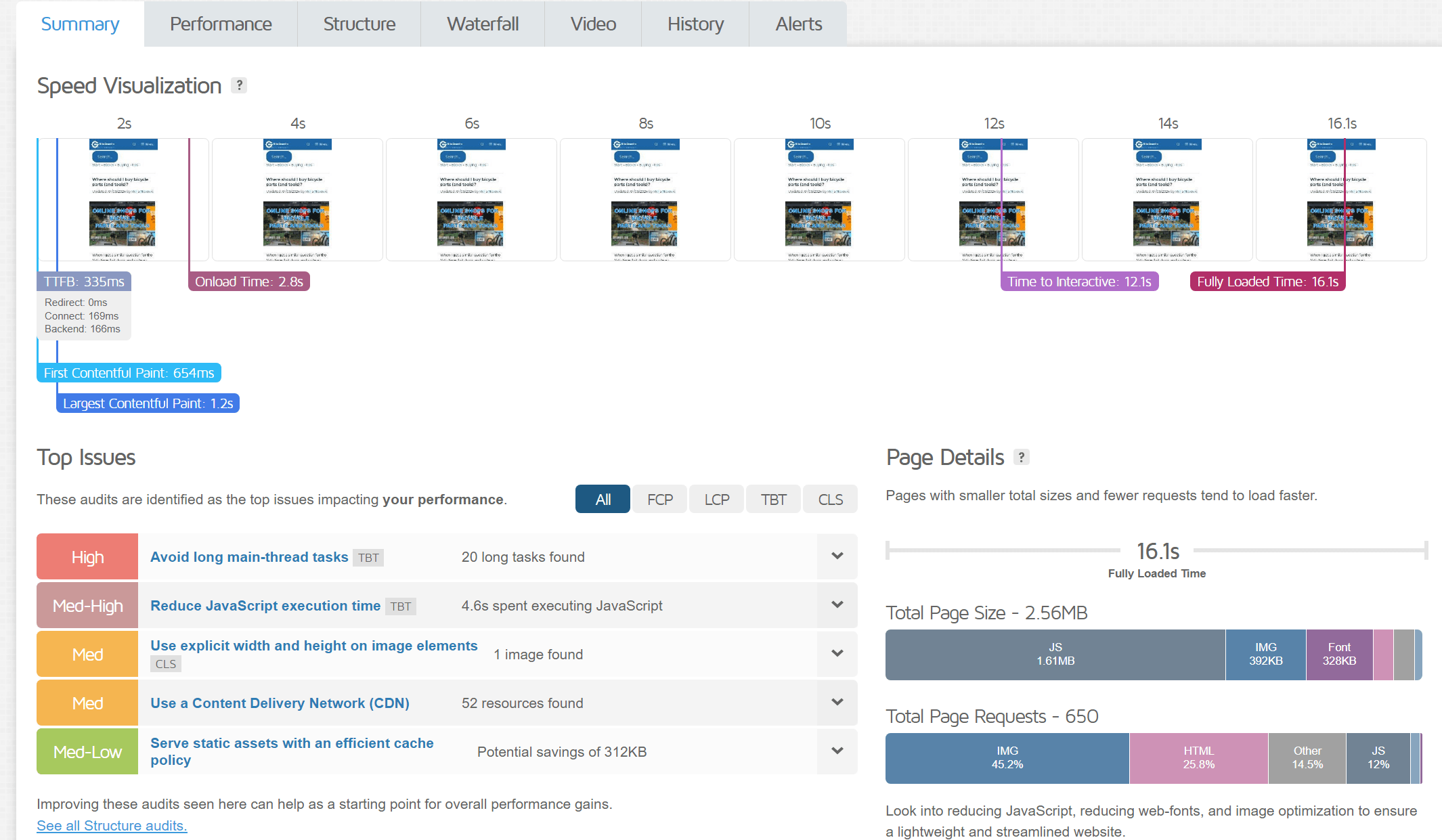 Website performance with Mediavine