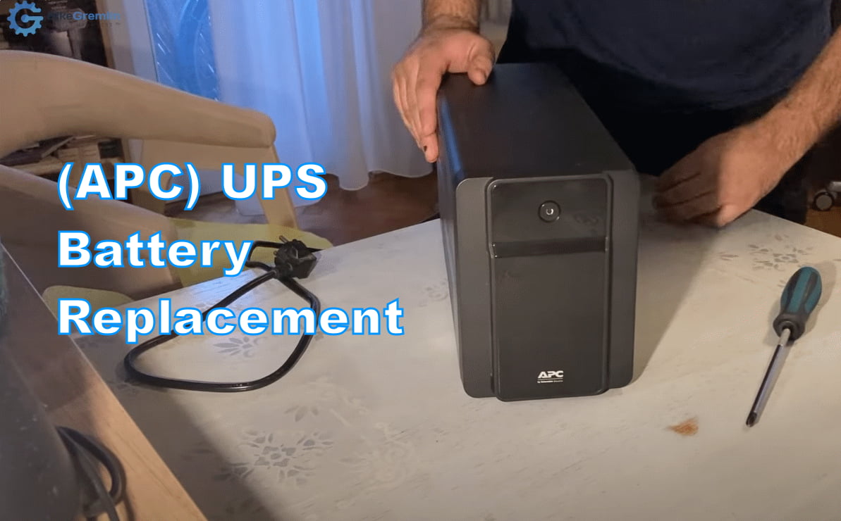 How to replace (APC) UPS batteries