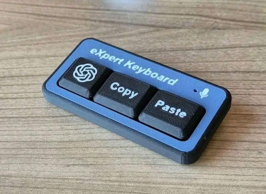 "The Instant Expert Keyboard™ - brought to you by prompts, paste, and profit."