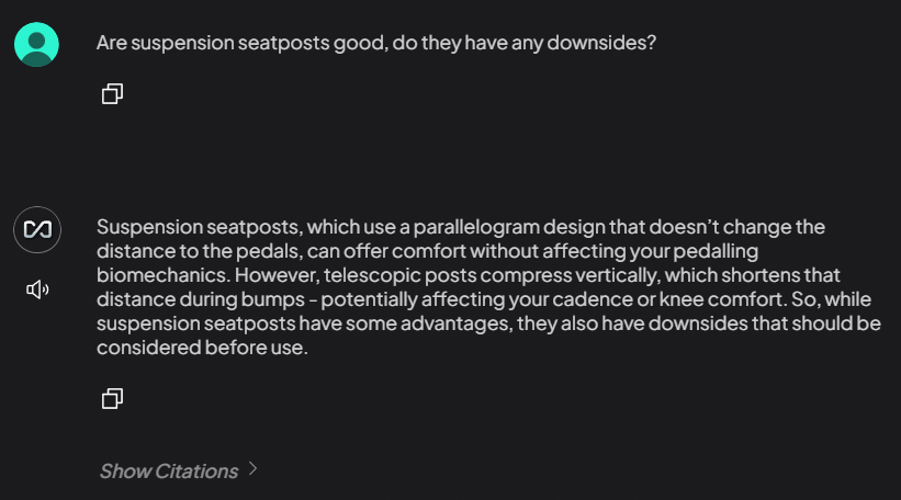 AnythingLLM's answer based on my data (my knowledge-base)