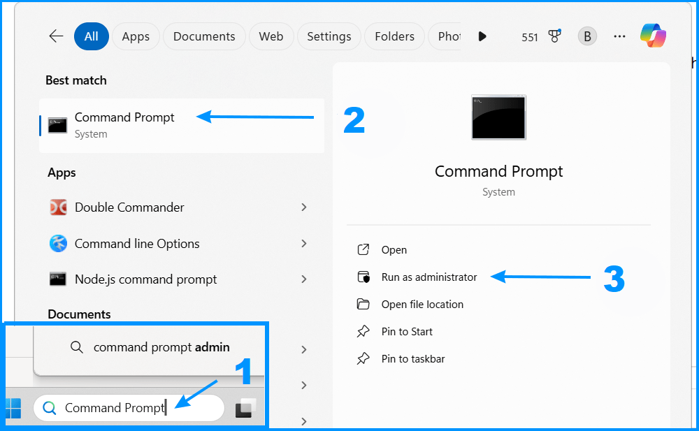 Windows filesystem repair tip
