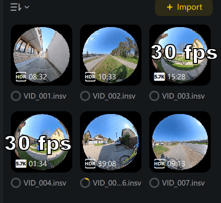 A set of videos I made with one battery charge