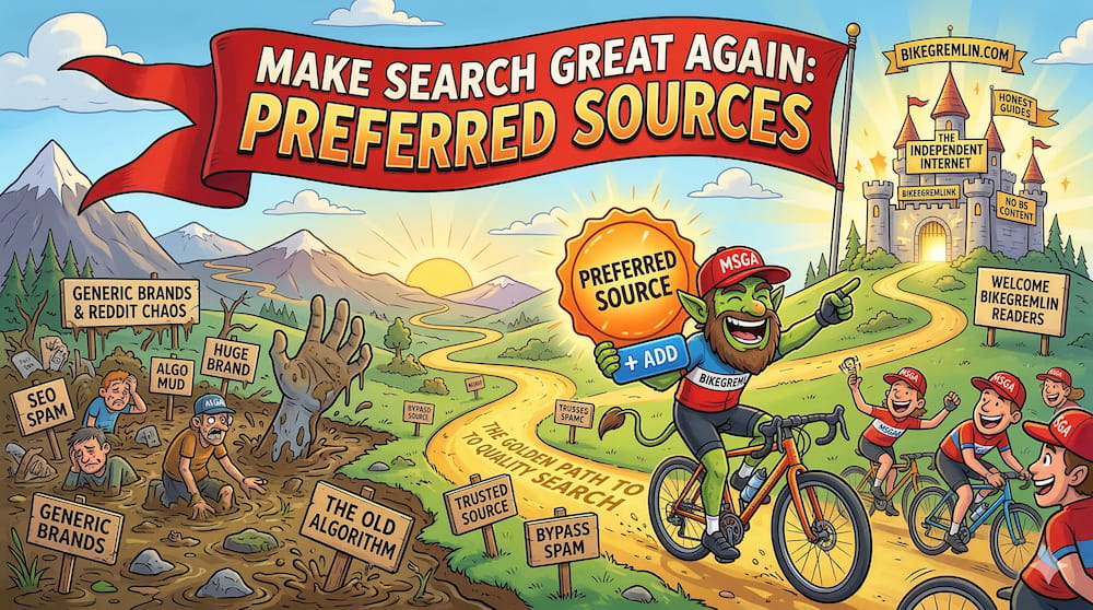 Make Search Great Again - Google preferred sources